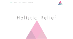 Desktop Screenshot of holistic-relief.com